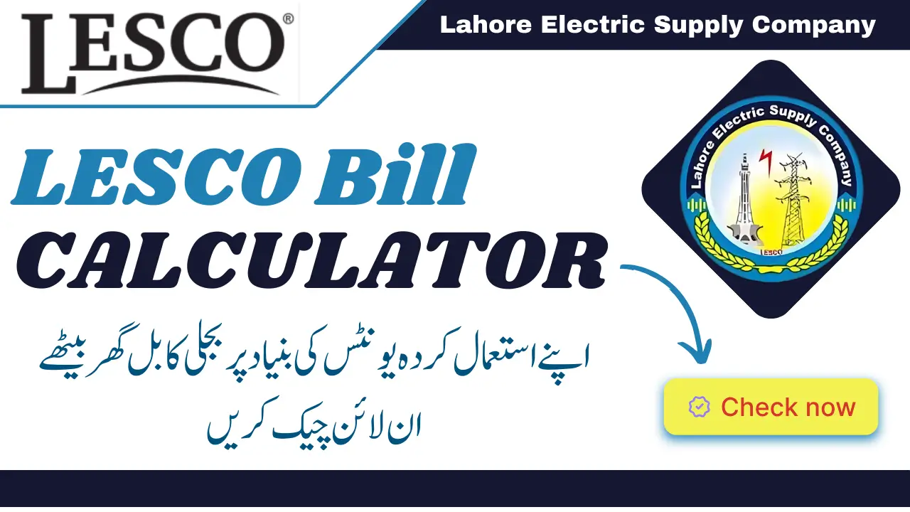 LESCO Bill Calculator