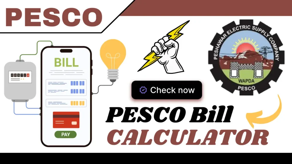 PESCO Bill Calculator