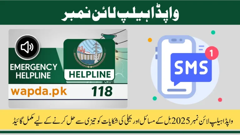 Wapda Helpline Number 2025 Complete Guide to Solve Bill Issues and Electricity Complaints Fast
