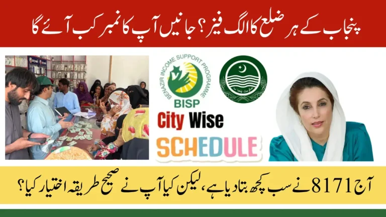 Punjab BISP Payment Phases for July 2025 Officially Started – Check Full Details of Each Phase Now