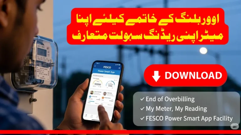 FESCO Apna Meter Apni Reading Power Smart App Feature to End Overbilling Know Full Details